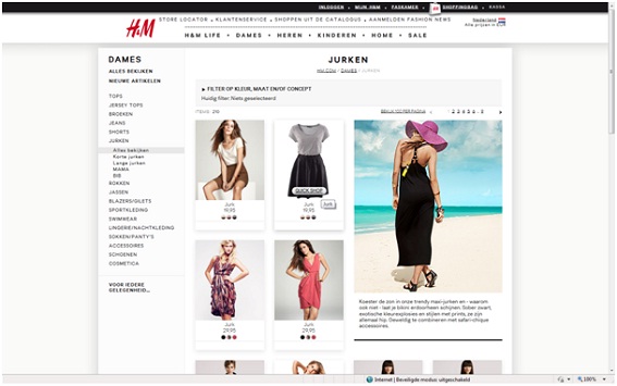 H&M quickview